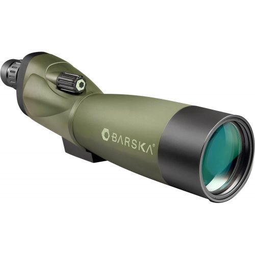  Barska AD10350 Blackhawk 20-60x60 Waterproof Spotting Scope with Tripod & Case for Birding, Target Shooting, etc, Green