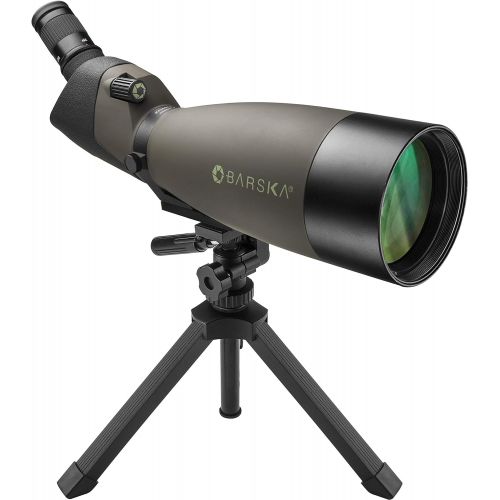  Barska AD12164 Blackhawk 25-75x100 Waterproof Spotting Scope with Tripod & Cases for Birding, Target Shooting, Sports, etc