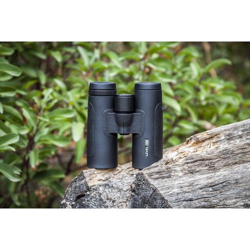  BARSKA AB12804 Optics Level Ed Waterproof Binocular, Black, 10 x 42mm