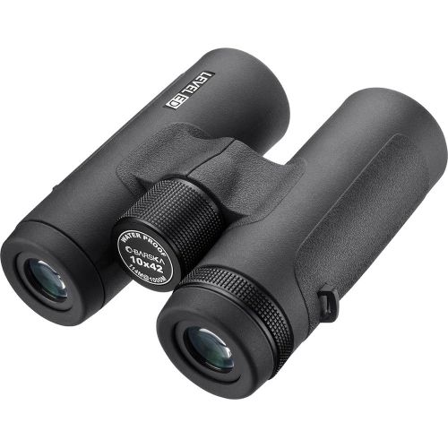  BARSKA AB12802 Optics Level Ed Waterproof Binocular, Black, 8 x 42mm