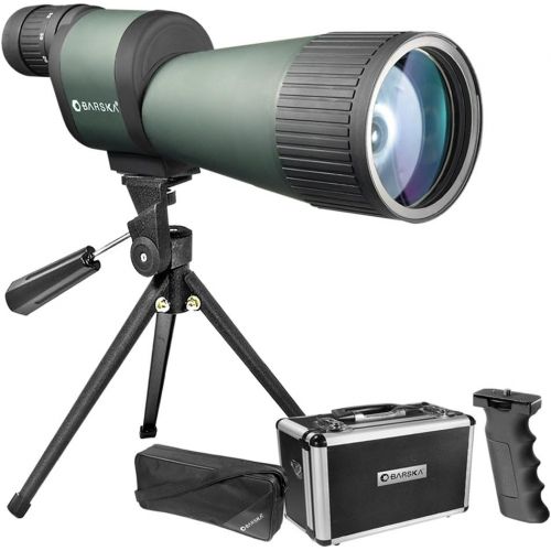  BARSKA Benchmark 25-125x88 Waterproof Straight Spotting Scope