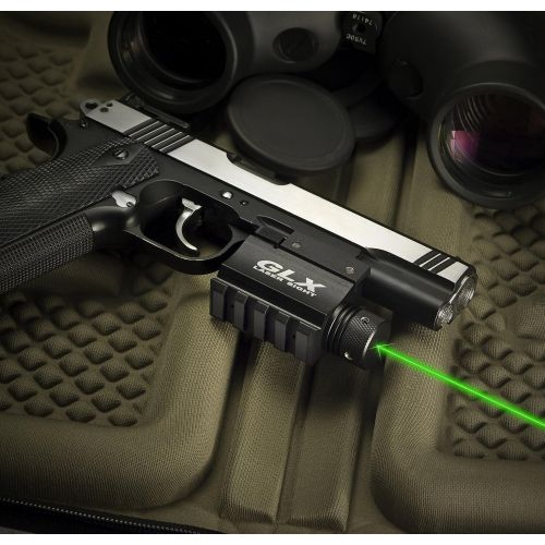  BARSKA Green Laser with Built-in Mount and Rail