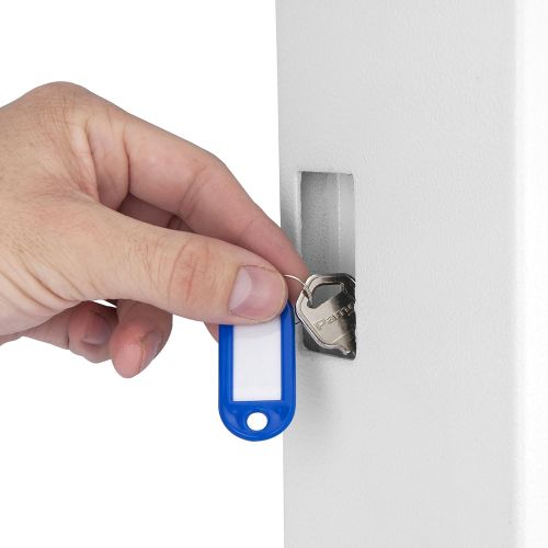  BARSKA 144 Key Digital Wall Key, White