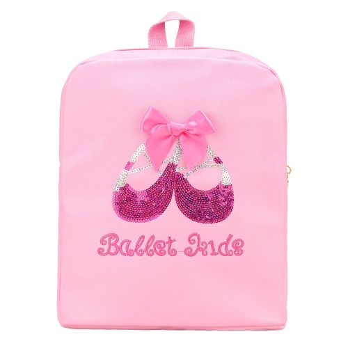  BARWA Toddler Backpack Ballet Bag Lunch Dance Ballerina Shoulder Bag for Girl Barwa Toddler Backpack Ballet Bag Lunch Dance Ballerina Shoulder Bag for Girl (Pink2)