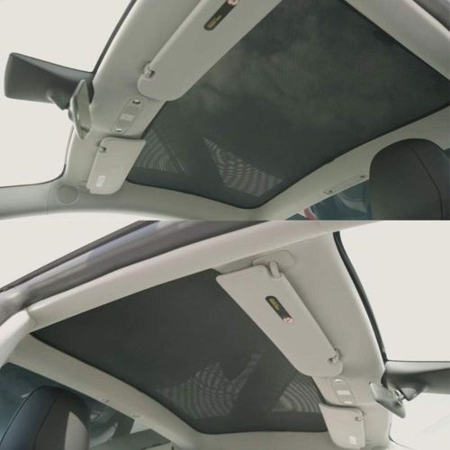  BASENOR Model 3 Front Glass Roof Sunshade Window Sunroof Sun Shade Sun Protection for Tesla Model 3