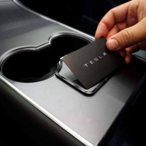  BASENOR Tesla Model 3 Center Console Key Card Holder - Stops The Card from Sliding