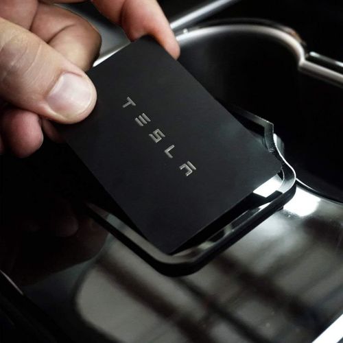  BASENOR Tesla Model 3 Center Console Key Card Holder - Stops The Card from Sliding