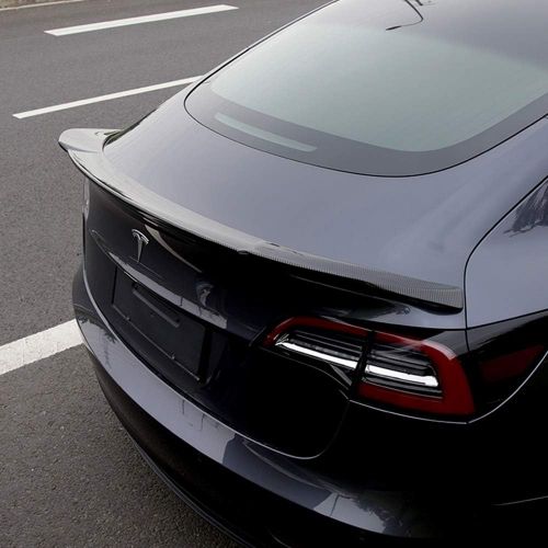  BASENOR Tesla Model 3 ABS Carbon Fiber Sport Trunk Wing Performance Spoiler