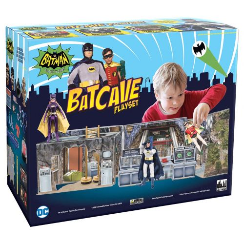  BATMAN CLASSIC TV Series Batcave Retro Playset