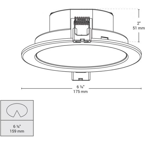  Bazz Box Recessed LED Kit, Dimmable, Easy Installation, Damp Location, 6-in, Matte White, 4 Piece