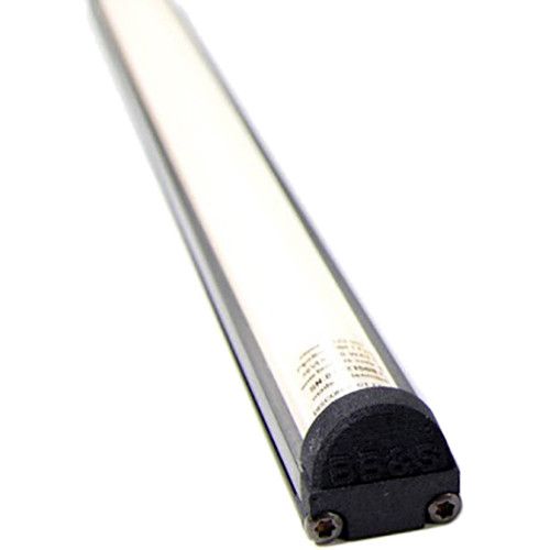  BB&S Lighting Pipeline 1' Raw 5600K Pipe with 10' Cable and 3-Pin XLR Connector