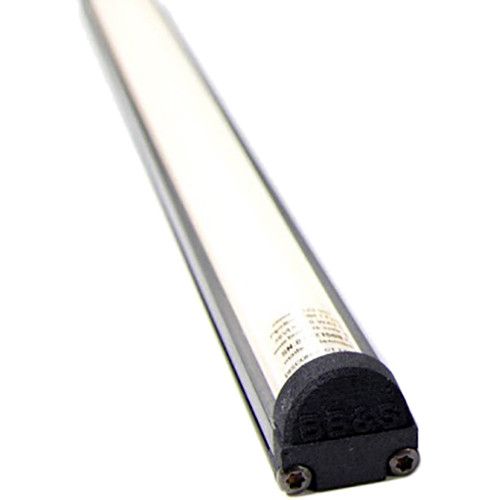  BB&S Lighting Pipeline 2' Raw 3200K Pipe with 10' Cable and 3-Pin XLR Connector