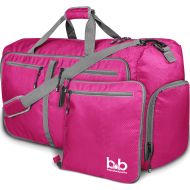 BB Bags&Backpacks Extra Large Duffle Bag with Pockets - Travel Duffel Bag for Women and Men (Pink)