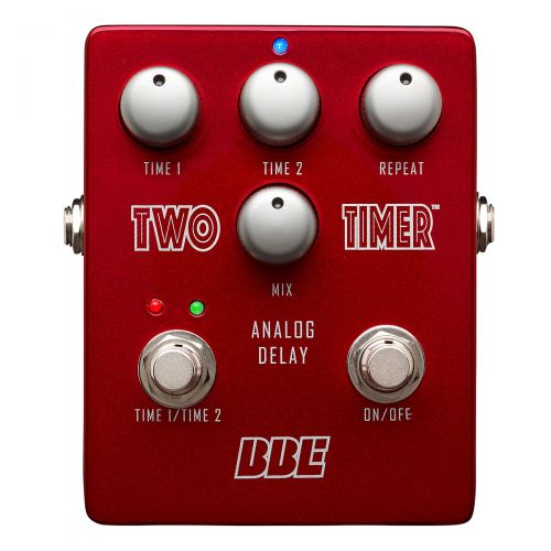  BBE},description:Two Timer is a classic analog Bucket Brigade Delay with that warm, haunting reverb and tape-like echoes. Pure analog awesomeness is just half the picture, as Two T