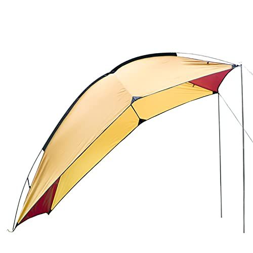  BBGS Car Tail Top Camping Tent Tarp, Trunk Sun Protection Camping Car Windproof Tent, Portable Tarpaulin Shelter Sunshade Canopy for Outdoor Camping Hiking