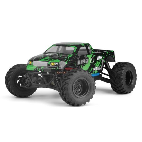  BBM HOBBY HBX 1:18 Scale All Terrain RC Car 18859E, 30+MPH High Speed 4WD Electric Vehicle with 2.4 GHz Radio Controller, Waterproof Off-Road Truck Included Battery and Charger(Green/Red)