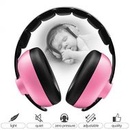 [아마존 핫딜]  [아마존핫딜]BBTKCARE Baby Headphones Noise Cancelling Headphones for Babies for 3 Months to 2 Years (Pink)