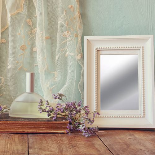  BBTO Mirror Sheets Flexible Non Glass Mirror Plastic Mirror Self Adhesive Tiles Mirror Wall Stickers (15 Pieces，Size 3)