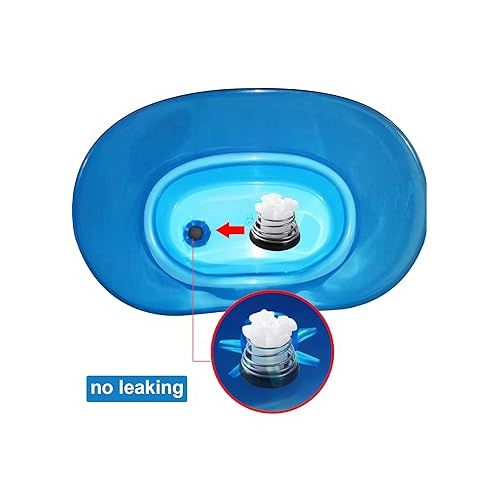  BBTO 2 Pieces Replacement Part Reservoir Tank Valve Gasket Compatible with Waterpik Water Flossers WP660/662/674/676EC, WP100, WP112, Washer Reservoir Plug, Prevent Leaking