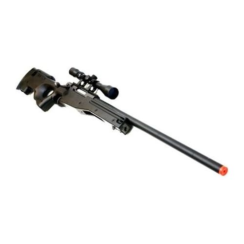  BBTac Airsoft Sniper Rifle 500 FPS BT-96 Full Metal Bolt Action AWP with 3x Scope Package