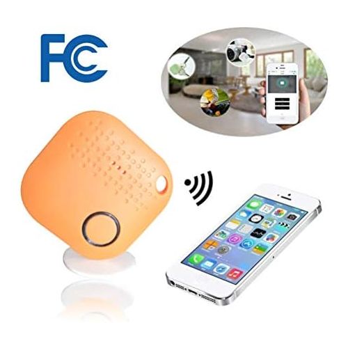  [아마존베스트]BCKAKQA Key Finder,Bluetooth Key Finder Cell Phone Finder Wallet Tracker Device Luggage Locator Anything Finder Replaceable Battery Smart Anti Lost Alarm Compatible iOS Android APP