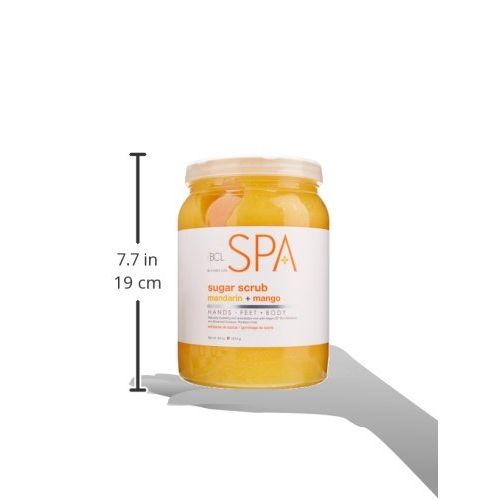  Bio Creative Lab BCL Spa Sugar Scrub, Mandarin and Mango, 64 Ounce