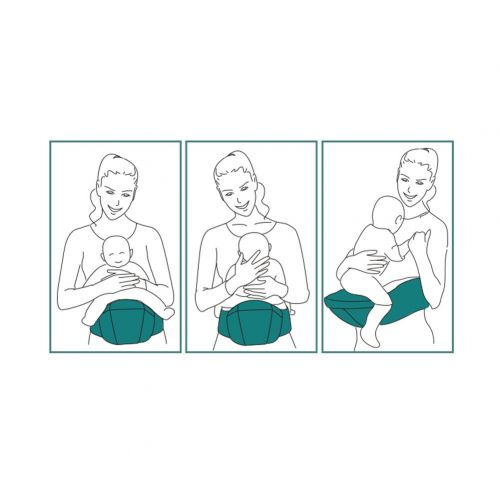  BD Baby Carrier Hip seat Waist Wrap Baby Waist Seat for Kid Child Toddler Green/Blue/Pink