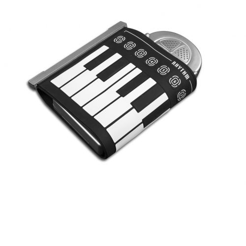  BDFA Fold Keyboard Piano 49 Key With Horn 8 Drum Rhythm, 16 Level Volume Control, 32 Level Beat Control, Automatic Sleep Power Saving Function Piano Mat