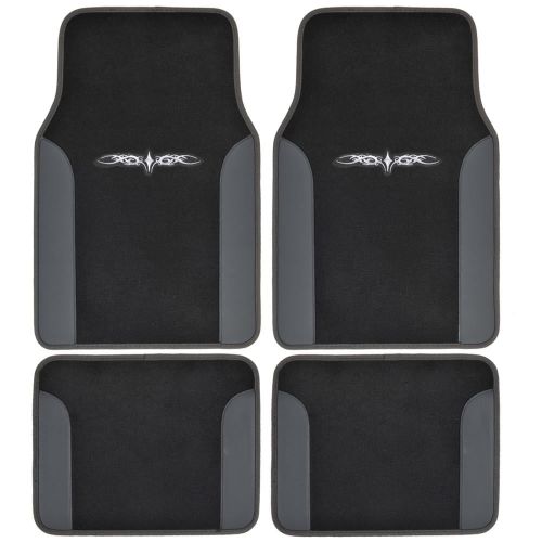  BDK Rome Sport Car Seat Covers with Floor Mats and Steering Wheel Cover Full Set