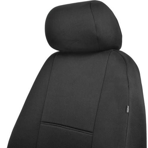  BDK Custom Fit Seat Covers for Chevy Silverado 2009-2013, Exact Custom Fit Covers (Black Charcoal)