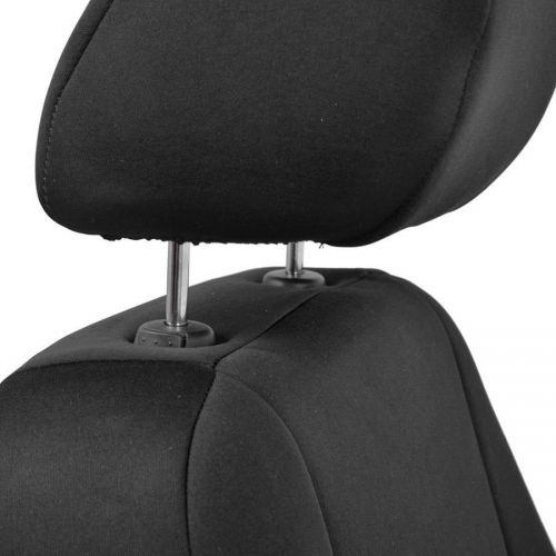  BDK Custom Fit Seat Covers for Chevy Silverado 2009-2013, Exact Custom Fit Covers (Black Charcoal)