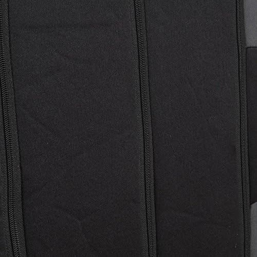  BDK OS309CC Charcoal Gray Polypro Black/Car Seat Cover, Easy Wrap Two-Tone Accent for Auto, Split Bench