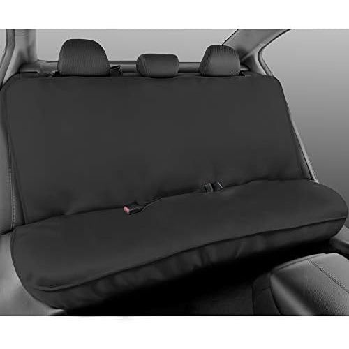  BDK BDSC-278 AllProtect Waterproof Neoprene Rear Bench Seat Cover for Car SUV Truck - Quick Install - Heavy Duty Universal Fit - for Work, Utility, Kids, Pets & Vehicle Protection