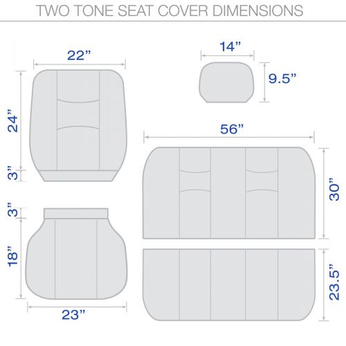  BDK 13 Piece Love Hearts Design Complete Set - 9 Piece Seat Covers and 4 Piece Carpet Mats - Premium Design