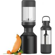 Beast Blender + Hydration System | Blend Smoothies and Shakes, Infuse Water, Kitchen Countertop Design, 1000W (Carbon Black)