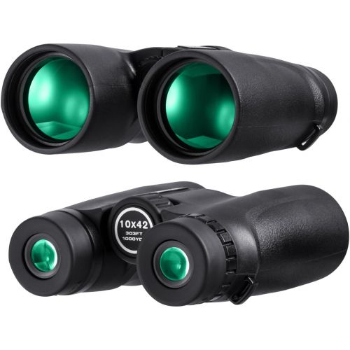  [아마존베스트]BEBANG Binoculars, Test Winner, 10x42, High Performance Magnification, Bright and Clear Viewing Area for Travelling, Birdwatching, Astronomy, Sports and Wildlife