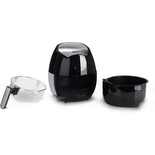  Beem Hot Air Fryer 1010BKElements Of Kitchen, 1500W, 3.2Litre, DIY, Oil-Free, Dishwasher Safe