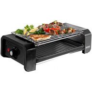 BEEM Grill-4-Joy Toast und Raclette, Grillen, Toasten, Braten, UEberbacken und Raclettieren in einem Gerat, schwarz