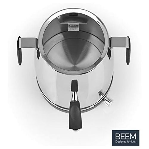  BEEM Samowar Mr. Tea 4 l | Teekocher elektrisch | Edelstahl | 2.500 W | 4 l Wasserbehalter | 1 l Teekanne mit Sieb | Privat, Hotel und Gastro geeignet