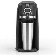 [아마존베스트]BEEM Grind & Brew 2 Go Single Filter Coffee Machine with Grinder, 0.4 L Thermal Mug, 24-hour Timer, 800 W, Coffee to Go Permanent Filter