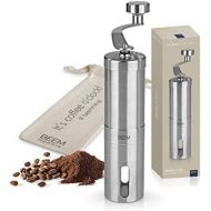[아마존베스트]BEEM GRIND-2-GO Manual Coffee Grinder - 40g | Conical Grinder | Smoothly Grinding Level Adjustment | Cotton Bag | Manual Coffee Grinder | Stainless Steel | Coffee (Manual Coffee Gr
