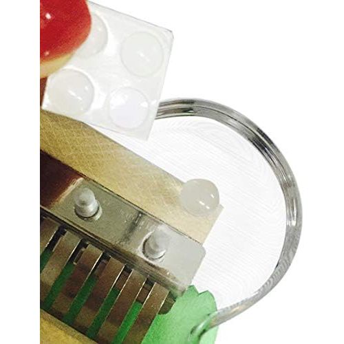  [아마존베스트]BEESCLOVER Kalimba Acryl Daumen-Klavier 17 Tasten Mit tragbarer Spieluhr, Anleitung, Notizaufklebern, Stimmgerat Hammer, Musikgeschenken