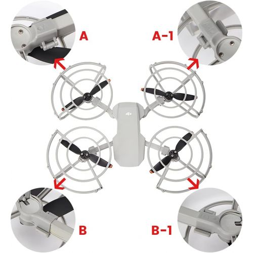  [아마존베스트]Behorse Propeller Guard for DJI Mavic Mini 2, Prop Blade Protectors for Mavic Mini 2 Accessories