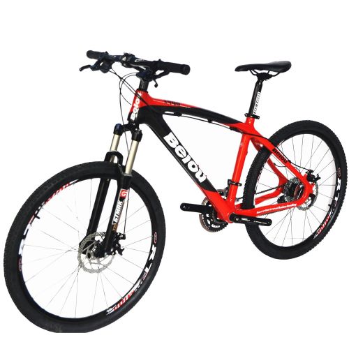  BEIOU Toray T700 Carbon Fiber Mountain Bike Complete Bicycle MTB 27 Speed 26-Inch Wheel Shimano 370 CB004