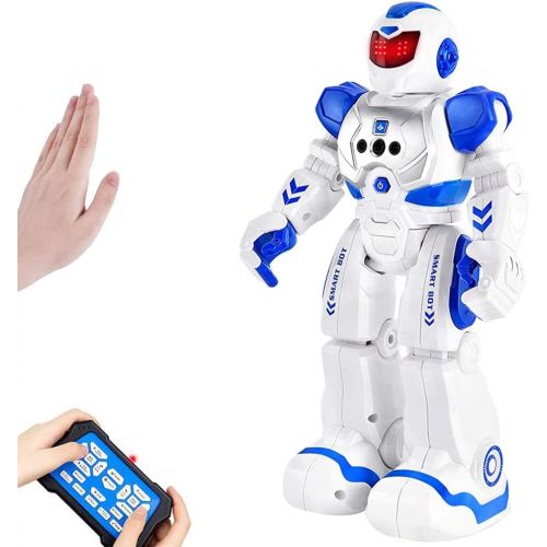  [아마존베스트]BEIWO Smart RC Robots for Kids, Intelligent Programmable Robot Toy, Remote Control Robot for Boy Toys, Dancing, Singing, Talking, Gesture Sensing Robotic Toys Boys Girls Kids Birth