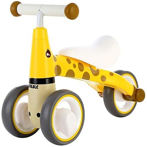  BEKILOLE Baby Balance Bikes Bicycle Children Walker | 12-24-36 Months No Foot Pedal Infant Three Wheels Tricycle First Bike