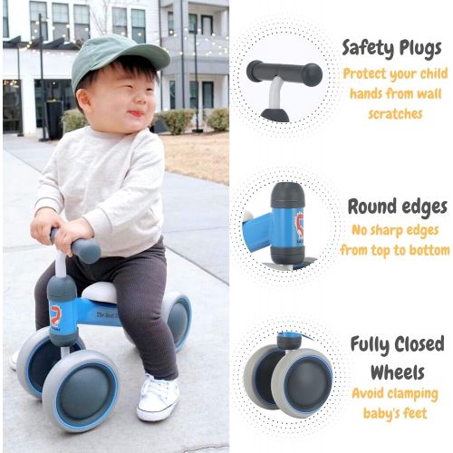  BEKILOLE Balance Bike for 1 Year Old Girl Gifts Pre-School First Bike and 1st Birthday Gifts - Train Your Baby from Standing to Running Ideal One Year Old Toys