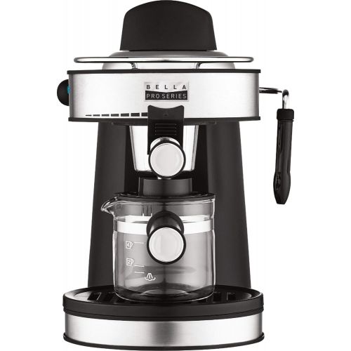  [아마존베스트]Bella - Pro Series Espresso Machine with 5 bars of pressure and Milk Frother - Stainless Steel