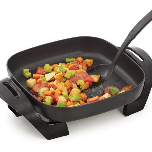  [아마존베스트]BELLA 12 x 12 inch Electric Skillet with Non-Stick Coating BPA Free