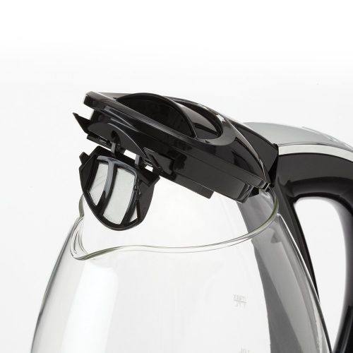 BELLA 7-Cup German Schott Glass Electric Kettle with 360 Removable Base